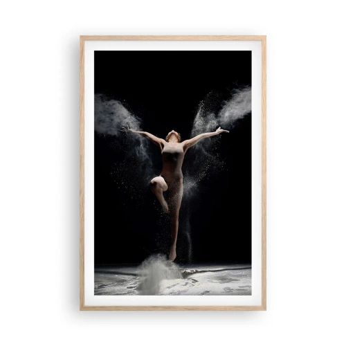 Affiche dans un chêne clair - Poster - Les elfes existent - 61x91 cm