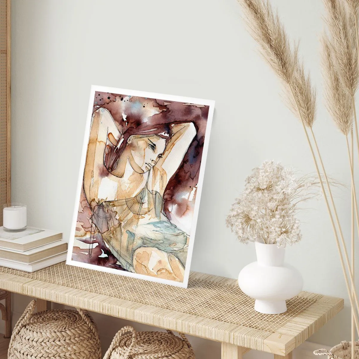 Affiche - Poster - D'humeur lilas - 30x40 cm