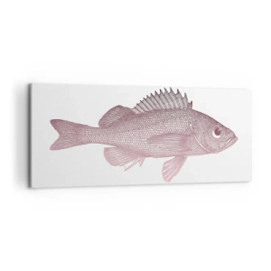 Impression sur toile - Image sur toile - Poisson aux grands yeux - 100x40 cm
