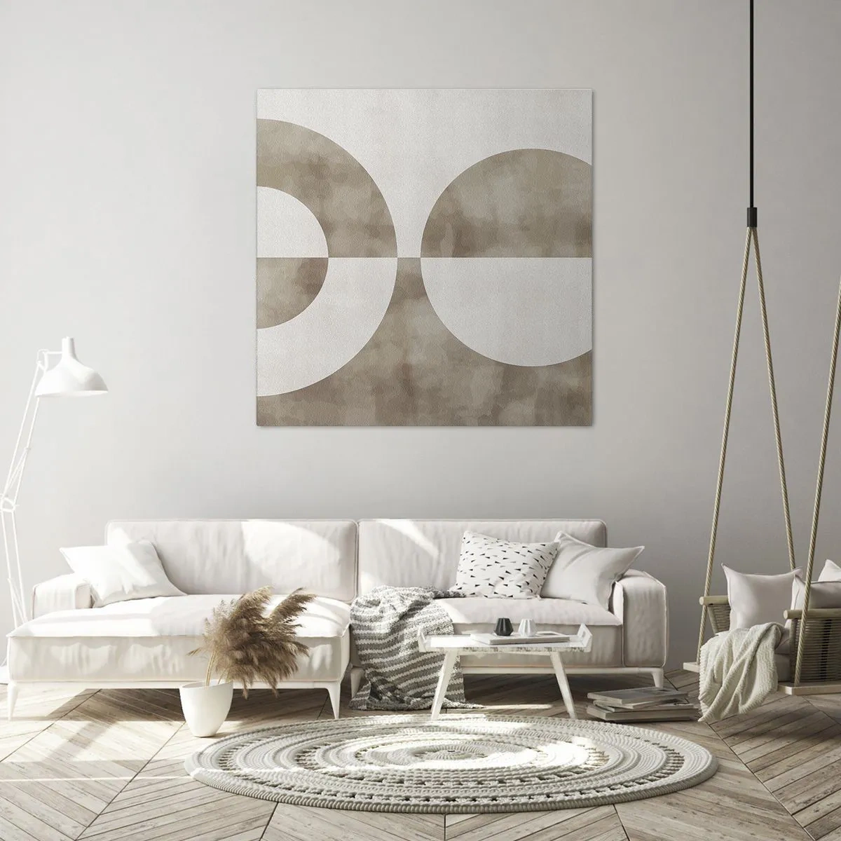 Impression sur toile - Image sur toile - Similitudes et différences - 40x40 cm