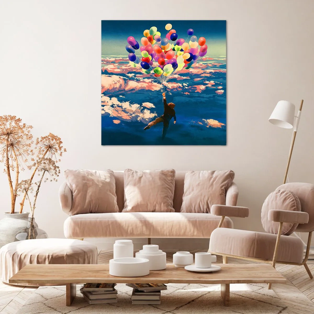 Impression sur toile - Image sur toile - Un rêve d'enfant devenu réalité - 70x70 cm