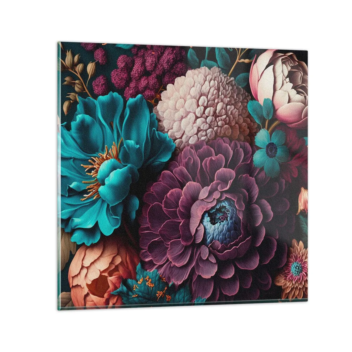 Impression sur verre - Image sur verre - La nature en abondance - 30x30 cm