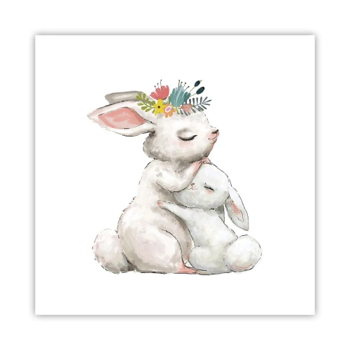 Affiche - Poster - Maman irremplaçable - 60x60 cm