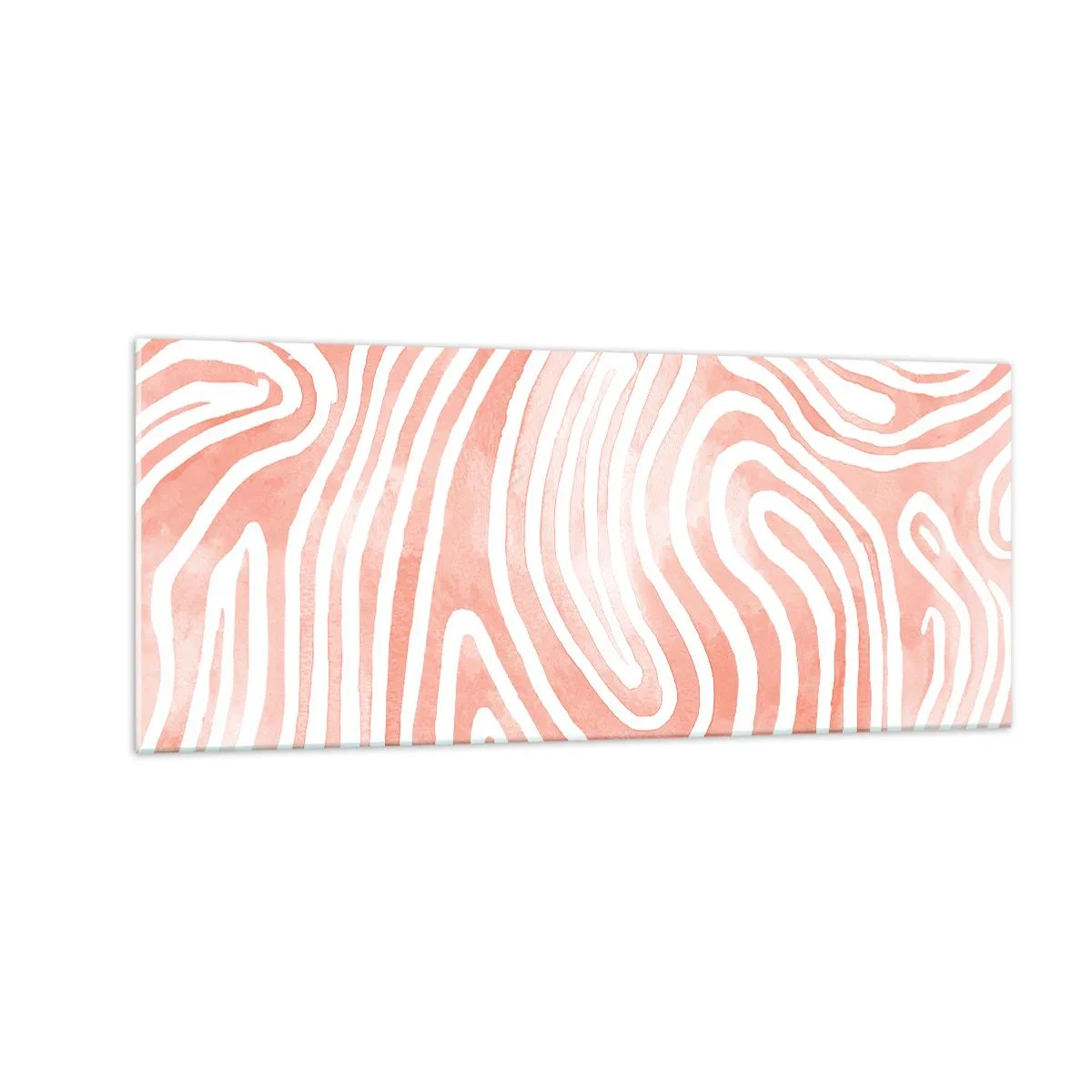 Impression sur verre - Image sur verre - Dans le labyrinthe de corail - 100x40 cm