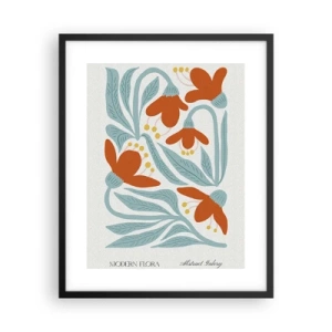 Affiche dans un cadre noir - Poster - Vers la terre, vers le soleil - 40x50 cm