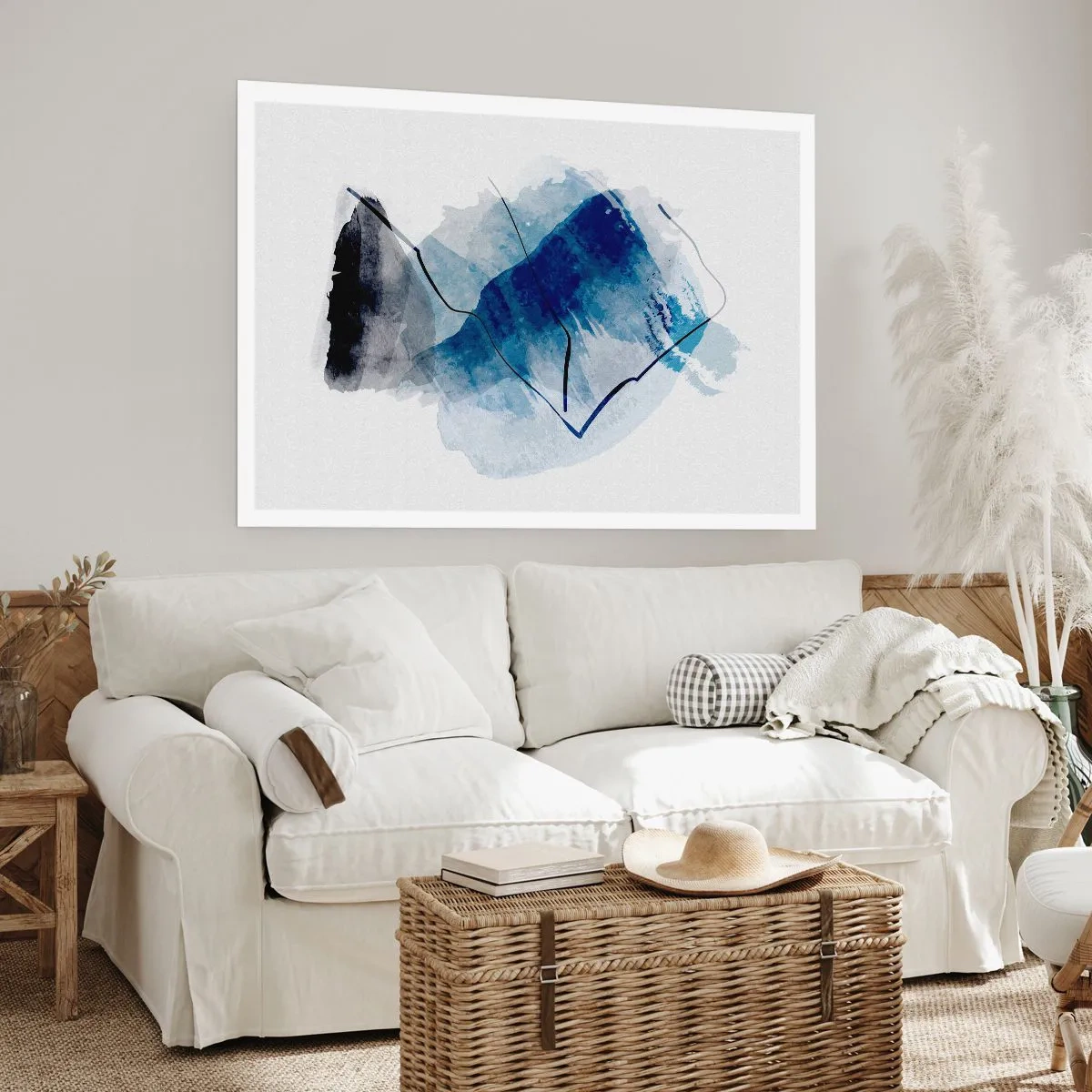 Affiche - Poster - Montagne de glace - 40x30 cm