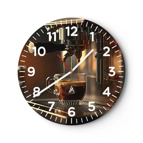 Horloge murale - Pendule murale - Un mélange sensuel - 40x40 cm