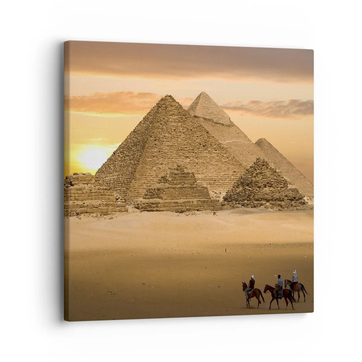 Impression sur toile - Image sur toile - Aucun changement depuis des milliers d'années - 30x30 cm