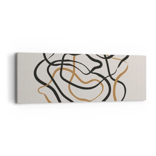 Impression sur toile - Image sur toile - Tout s'est mal déroulé - 90x30 cm