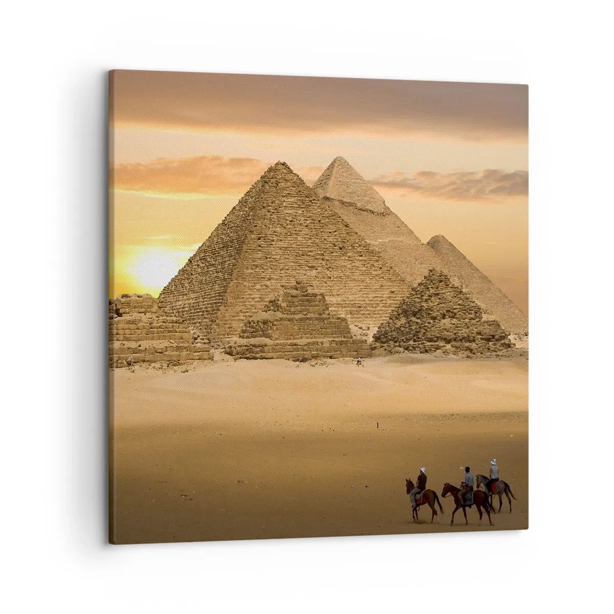 Impression sur toile - Image sur toile - Aucun changement depuis des milliers d'années - 50x50 cm