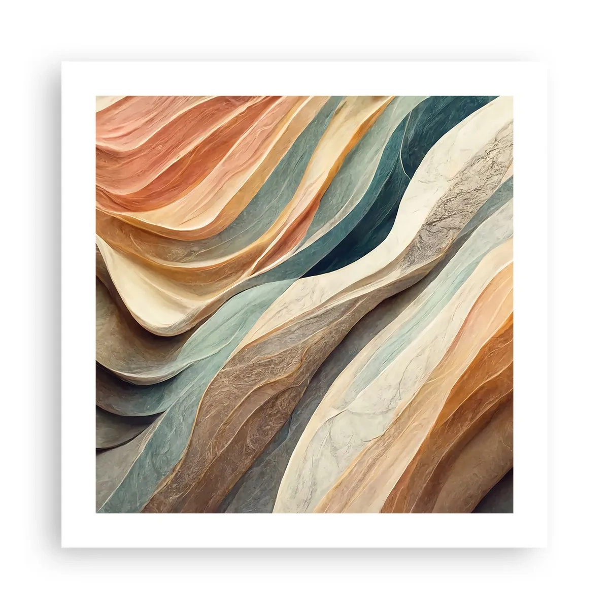 Affiche - Poster - Le moment avant le changement - 50x50 cm