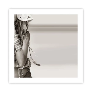 Affiche - Poster - Comment va la fille - 50x50 cm