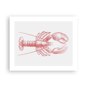 Affiche - Poster - Un homard digne d'Homère - 50x40 cm