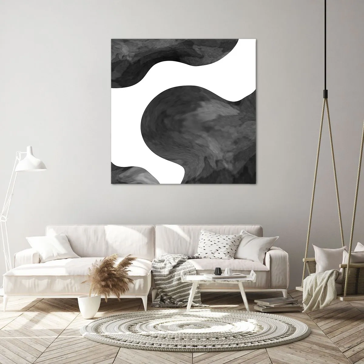 Impression sur toile - Image sur toile - La route du lait - 50x50 cm