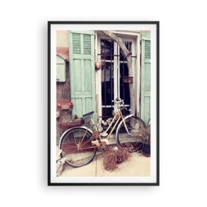 Affiche dans un cadre noir - Poster - Que la province vive - 61x91 cm