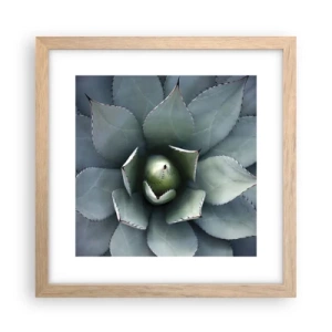 Affiche dans un chêne clair - Poster - Wabi et observe - 30x30 cm