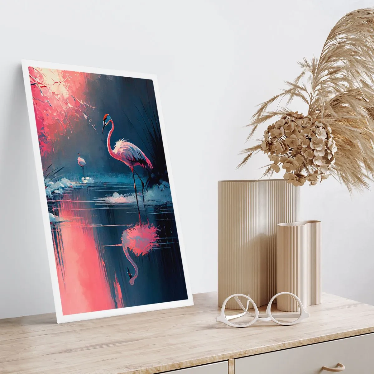 Affiche - Poster - La retraite d'un oiseau - 40x50 cm