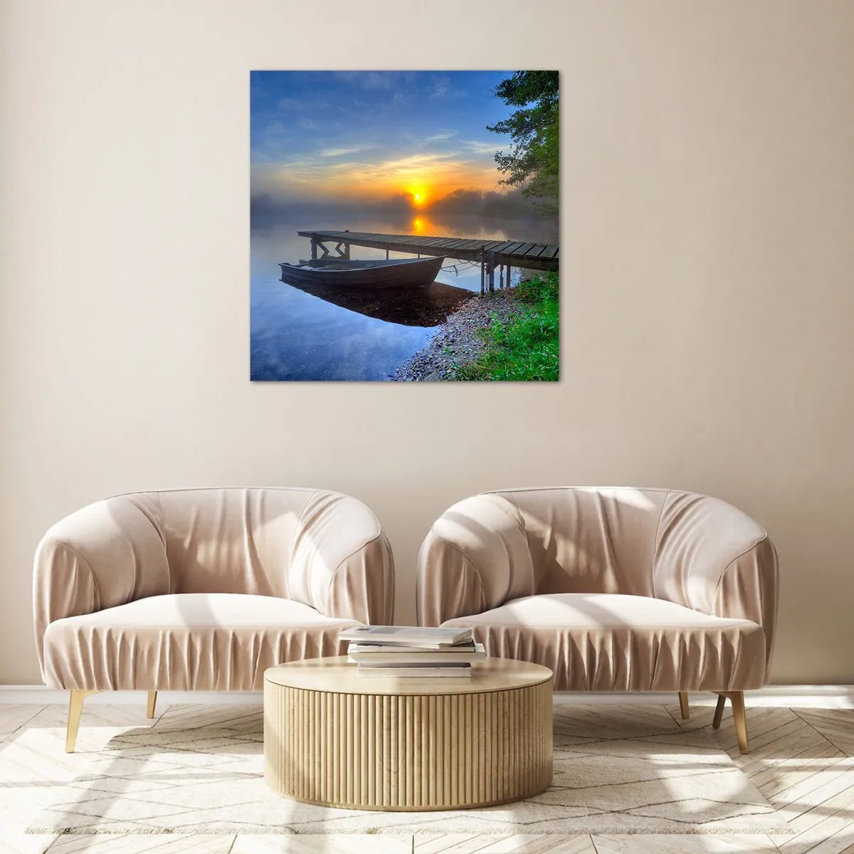 Impression sur verre - Image sur verre - Comment l'ordinaire se transforme en magie - 70x70 cm