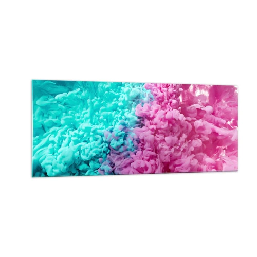 Impression sur verre - Image sur verre - Rencontre finale - 100x40 cm