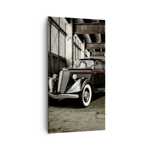 Impression sur toile - Image sur toile - L'élégance éternelle des années 30 - 55x100 cm