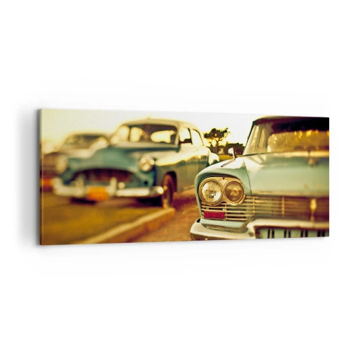 Impression sur toile - Image sur toile - Nous attendrons et verrons - 100x40 cm