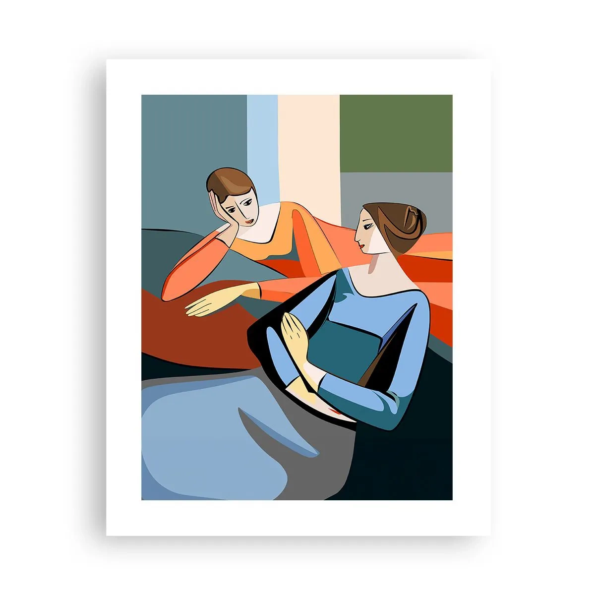 Affiche - Poster - Un moment de confiance - 40x50 cm