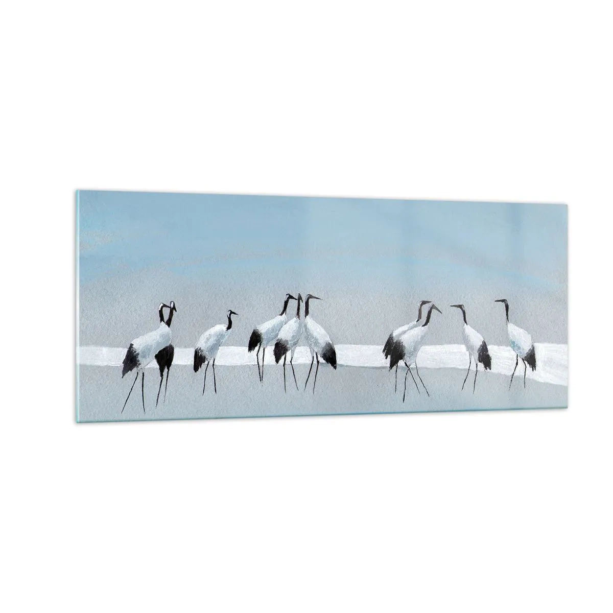 Impression sur verre - Image sur verre - Après une chaude journée - 100x40 cm