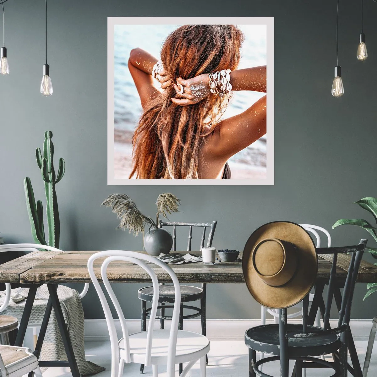 Affiche - Poster - La soeur de l'eau et du soleil - 40x40 cm