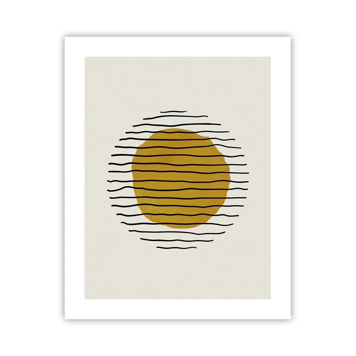 Affiche - Poster - Abstraction tremblante de chaleur - 40x50 cm