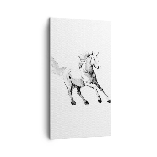 Impression sur toile - Image sur toile - Âme indomptée - 45x80 cm