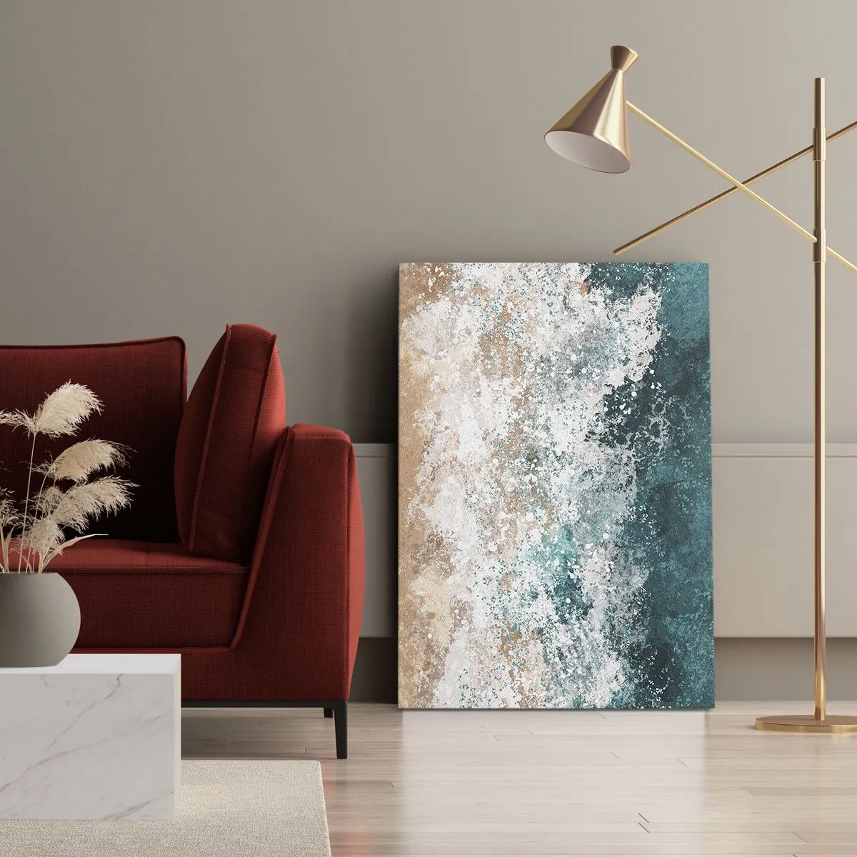 Impression sur toile - Image sur toile - Histoires de la mer - 55x100 cm