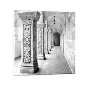 Impression sur verre - Image sur verre - Où cela mène-t-il…? - 60x60 cm