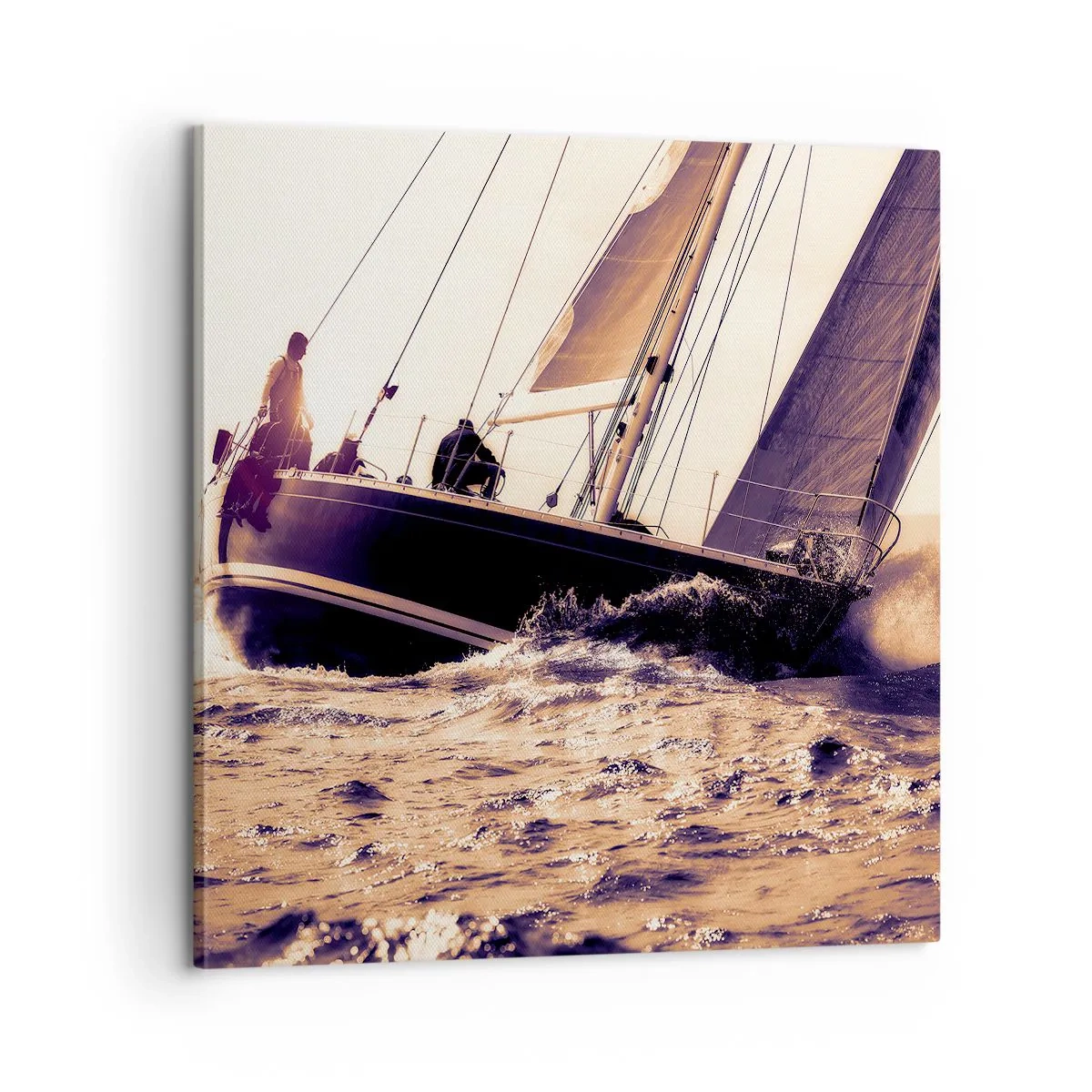 Impression sur toile - Image sur toile - Navigue, marin - 60x60 cm