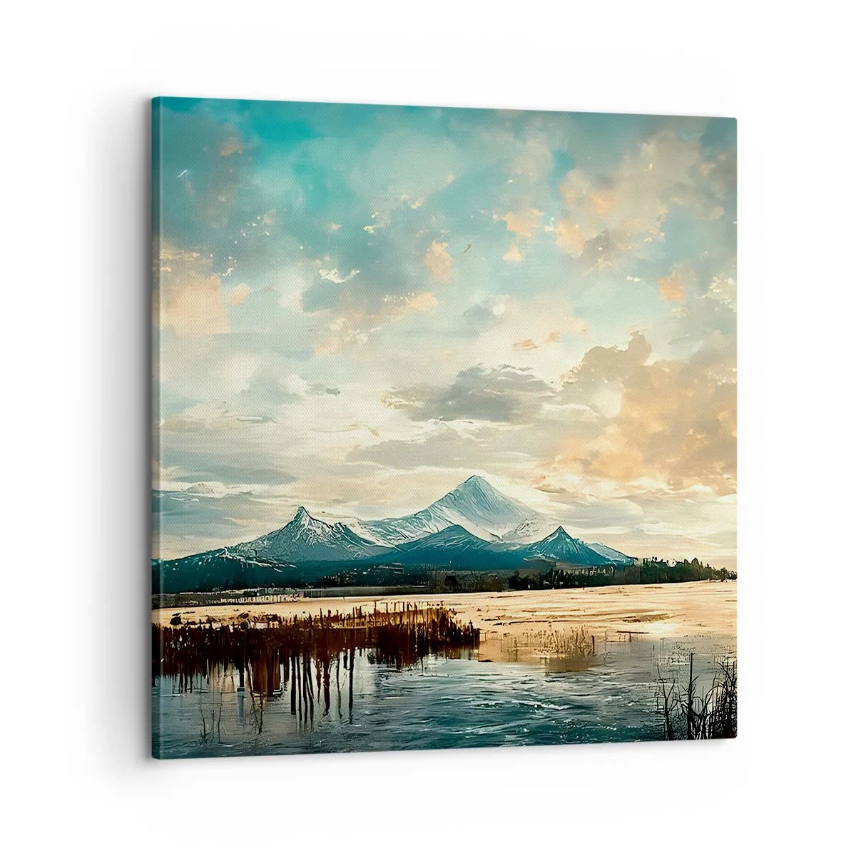 Impression sur toile - Image sur toile - Sous la protection du ciel - 60x60 cm