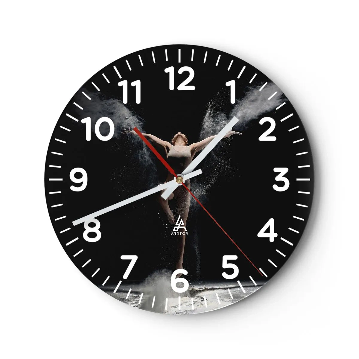 Horloge murale - Pendule murale - Les elfes existent - 30x30 cm