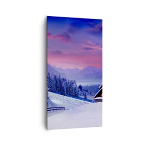 Impression sur toile - Image sur toile - Douce nuit - 55x100 cm