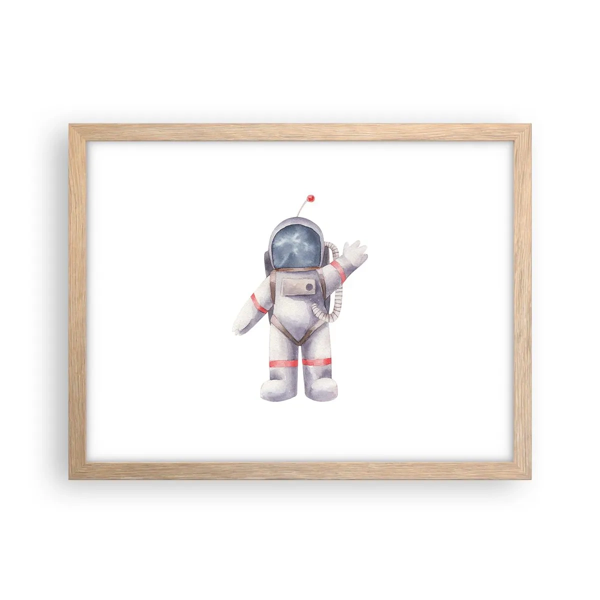 Affiche dans un chêne clair - Poster - C'est tout pour le moment! - 40x30 cm