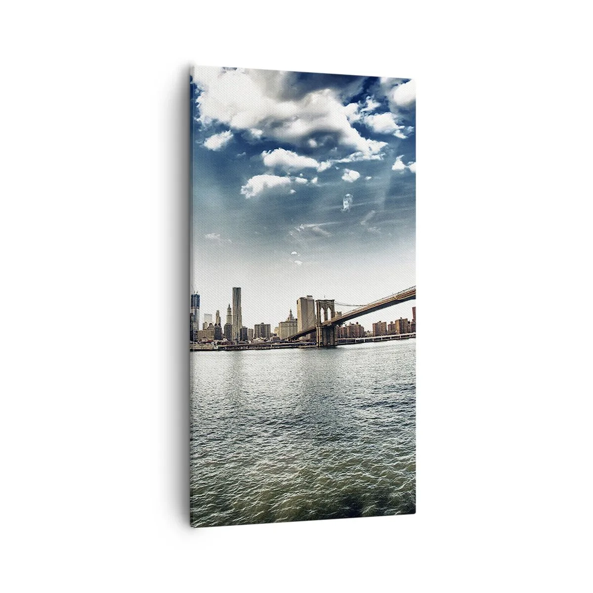 Impression sur toile - Image sur toile - L'île de verre - 55x100 cm