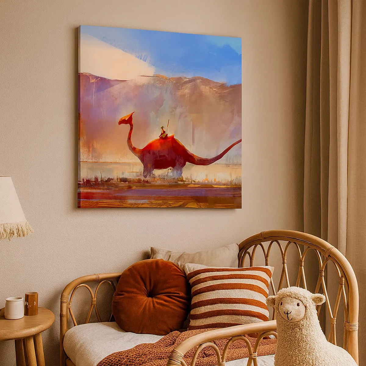 Impression sur toile - Image sur toile - S'ils n'avaient pas disparu - 30x30 cm