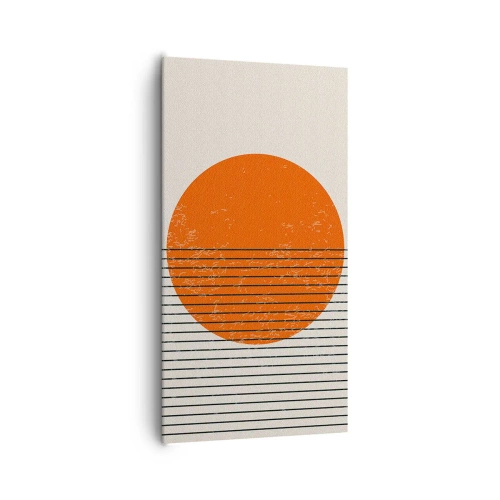 Impression sur toile - Image sur toile - Toujours le soleil - 65x120 cm