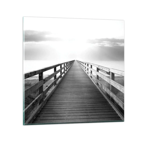 Impression sur verre - Image sur verre - A perte de vue... - 50x50 cm