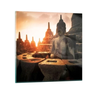 Impression sur verre - Image sur verre - Temps de grande sagesse - 30x30 cm