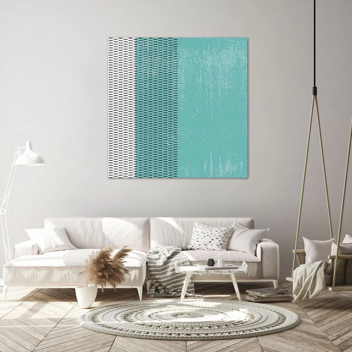 Impression sur toile - Image sur toile - Composition équilibrée - 30x30 cm