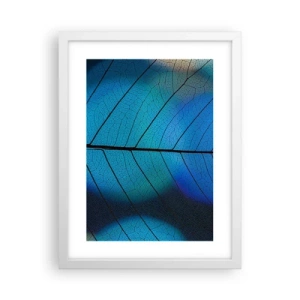 Affiche dans un cadre blanc - Poster - Construction complexe - 30x40 cm