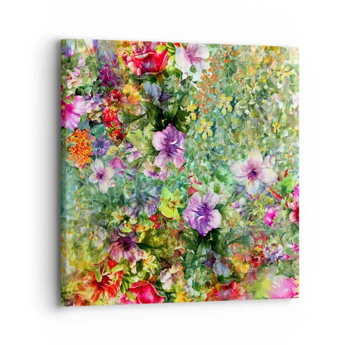 Impression sur toile - Image sur toile - En fleurs pour la perdition - 30x30 cm