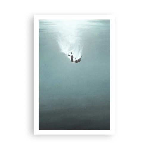 Affiche - Poster - Dans les bras de l'océan - 61x91 cm