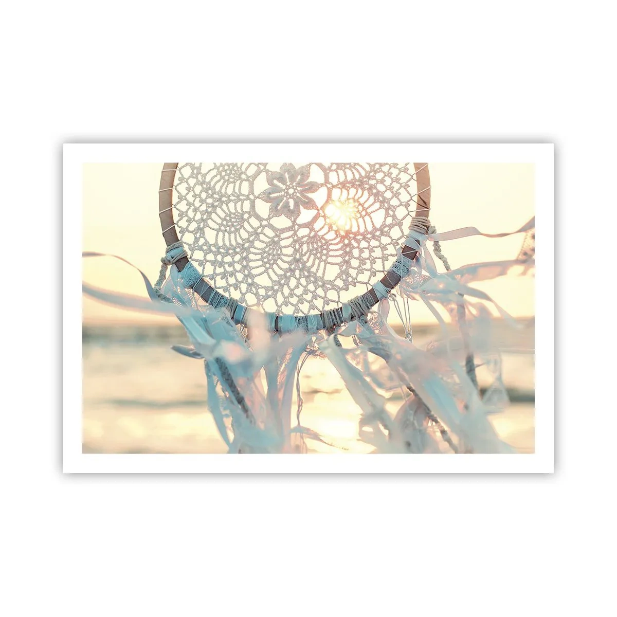 Affiche - Poster - Totem en dentelle - 91x61 cm
