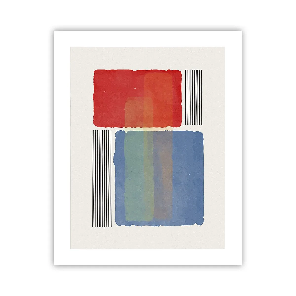 Affiche - Poster - Esprit et lettre de la géométrie - 40x50 cm