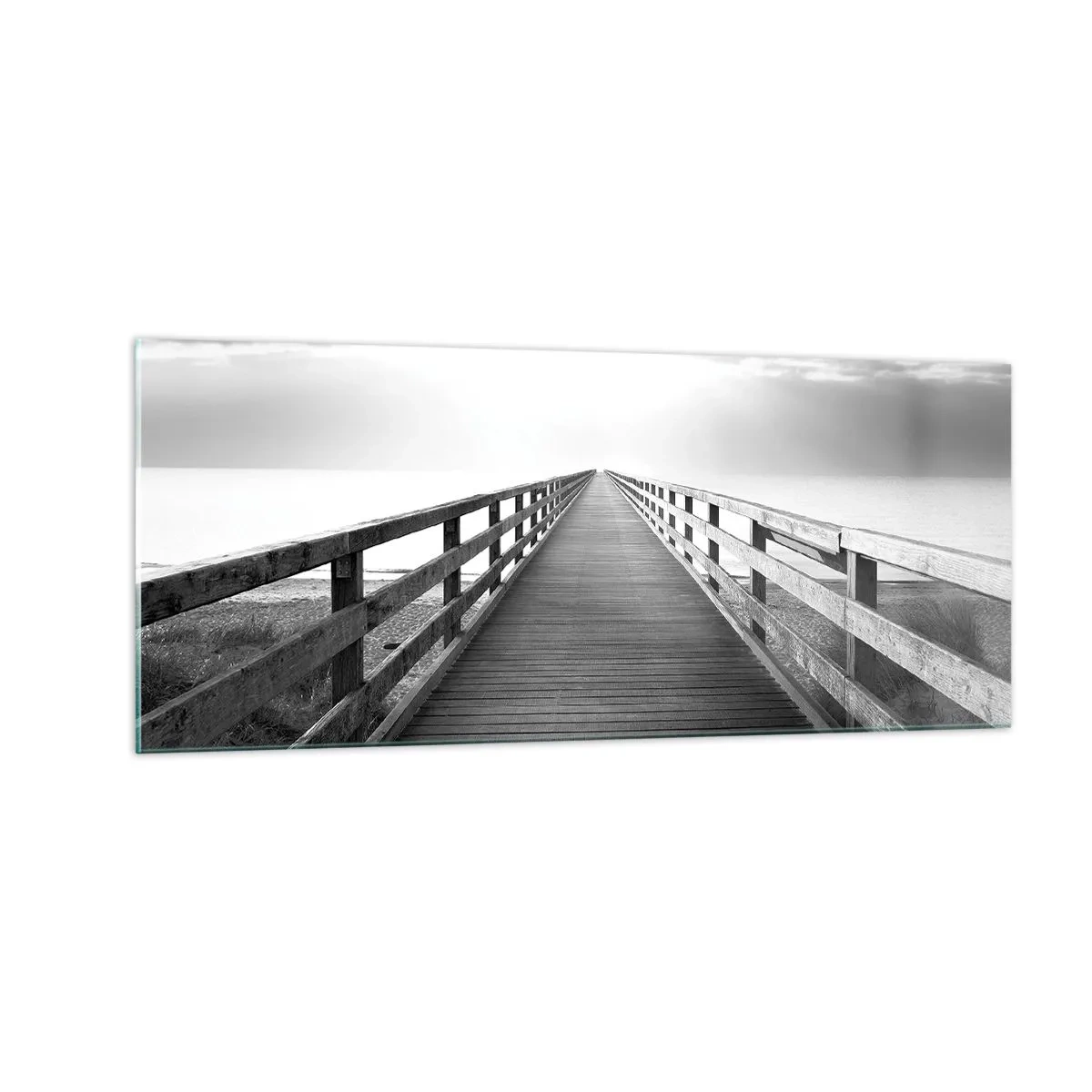 Impression sur verre - Image sur verre - A perte de vue... - 100x40 cm