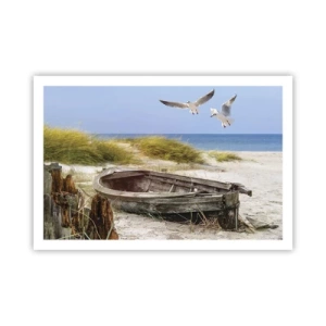 Affiche - Poster - Bain de vent - 91x61 cm